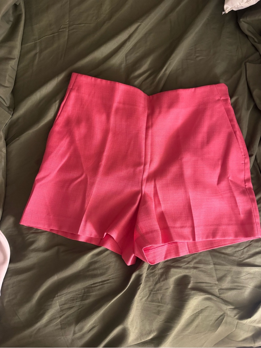 NWT Ann Taylor Coral Pink Tailored Shorts - Size 10